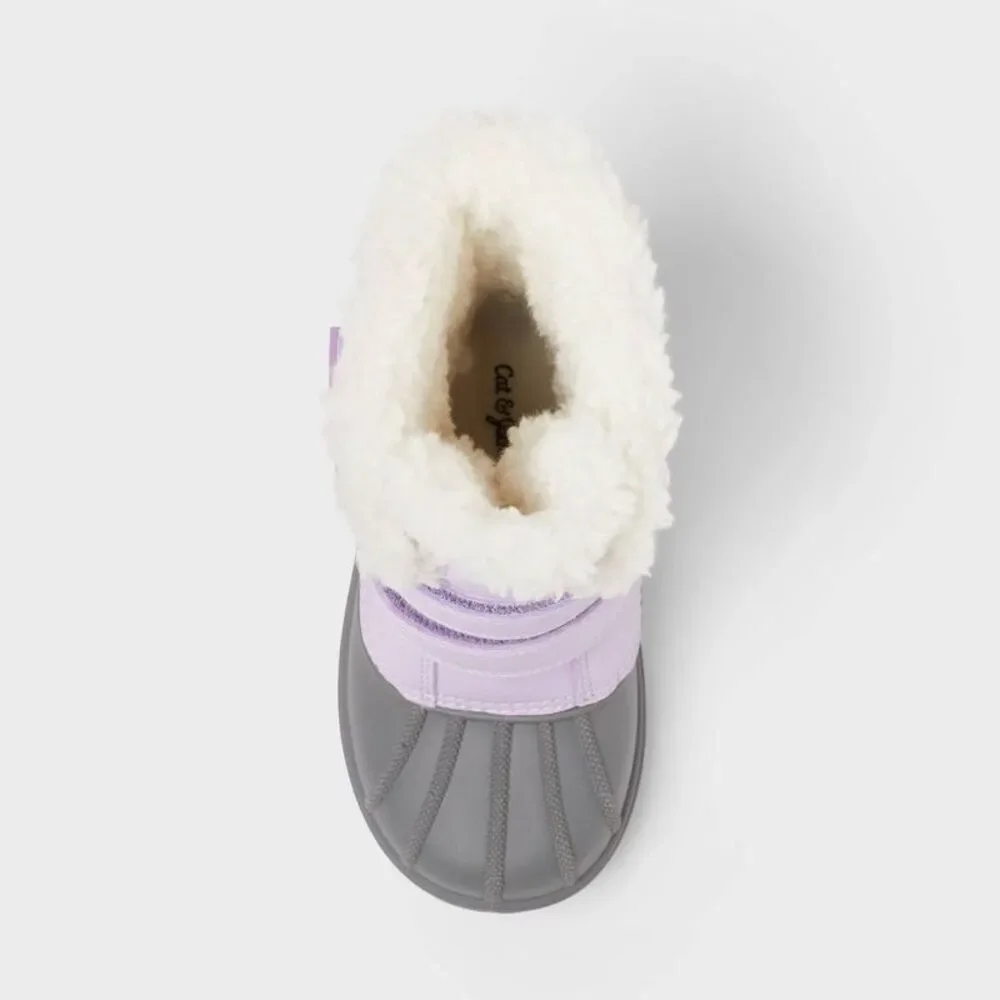 Toddler Denver Winter Boots - Cat & Jack Purple 12T